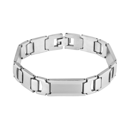 Pulseira de Aço Twist  12mm 21cm