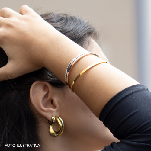 Bracelete de Aço Lisboa 3mm 20cm