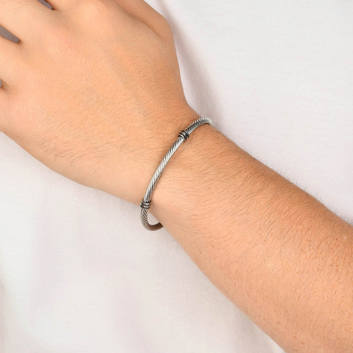 Pulseira de Aço Energia 21cm