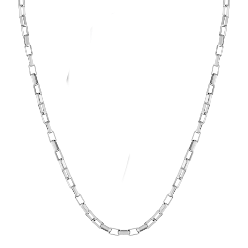 Corrente de Aço Elos Retangulares 3.00mm 60cm