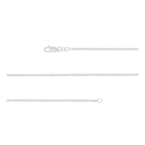Corrente Prata Portuguesa 1.70mm 45cm