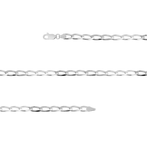 Pulseira de Prata Longata Flat