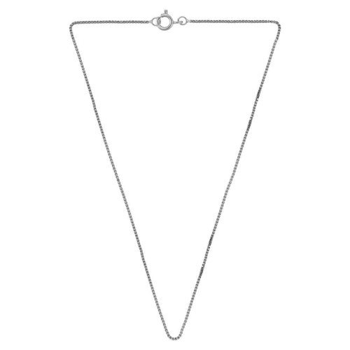 Corrente Prata Veneziana Fina 0.70mm 50cm