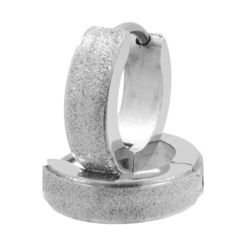Brinco Aço Argola com GTR 14.10x3.90mm