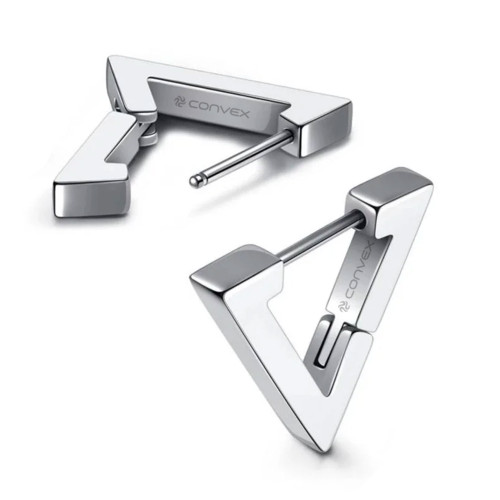 Brinco de Aço Triângulo 15mm