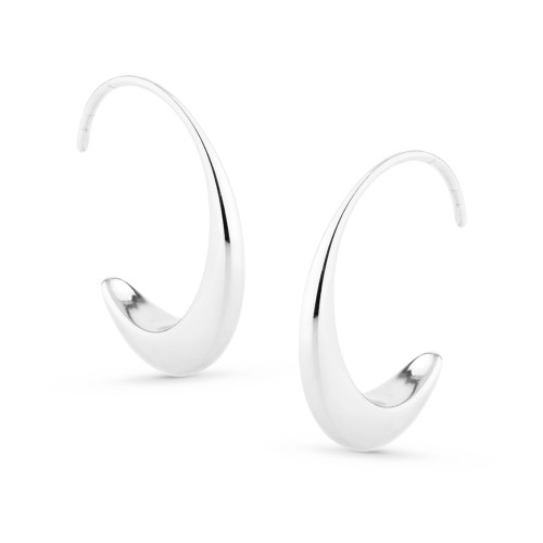 Brinco de Aço Argola  Estilo 30x20mm