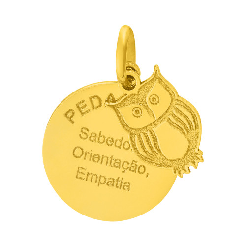 Pingente de Aço Profissão Pedagogia IPG