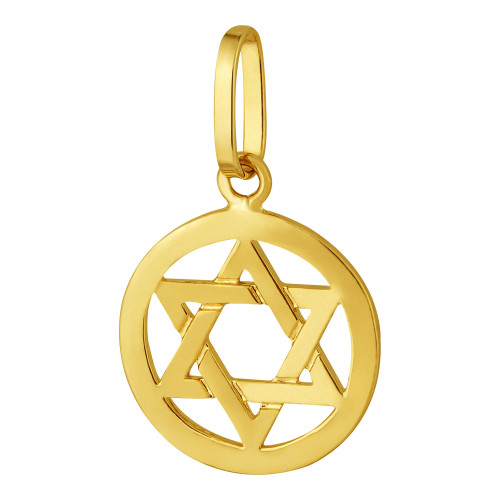 Pingente Estrela de Davi
Prata Revestida 18k 14mm