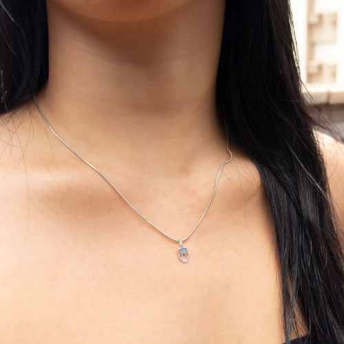 Colar de Aço Sabedoria 45cm