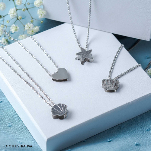 Pingente Aço Hit Estrela do Mar 16.5mm