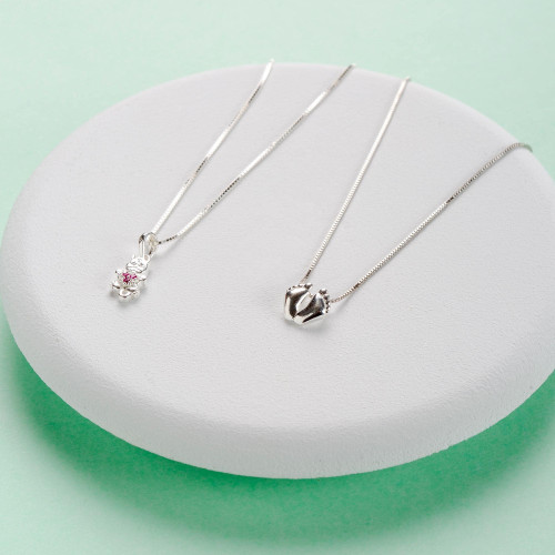 Pingente de Prata Pezinhos Baby