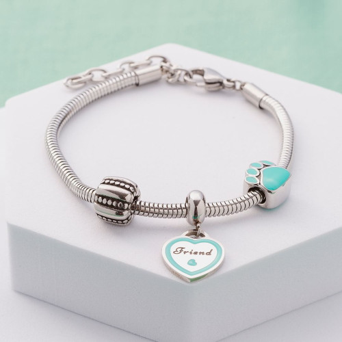 Berloque de Aço Friends Coleção Steel Dreams