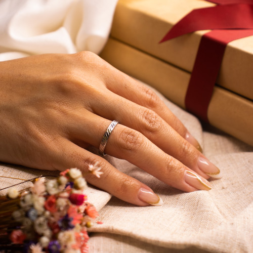 Aliança de Namoro Slim Casual 2.95mm