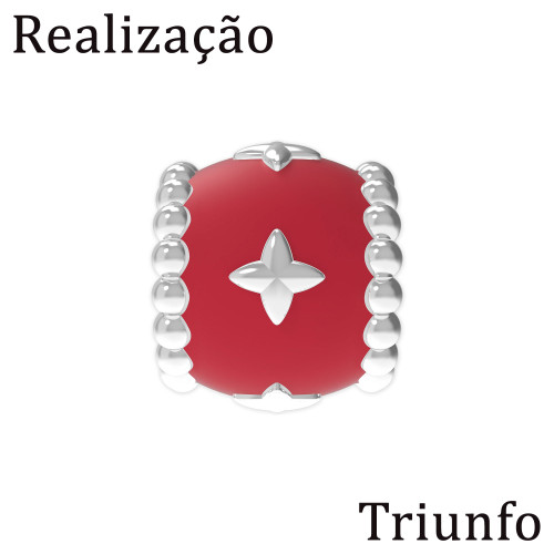 Berloque de Prata La Catrina Jill Separador com Resina