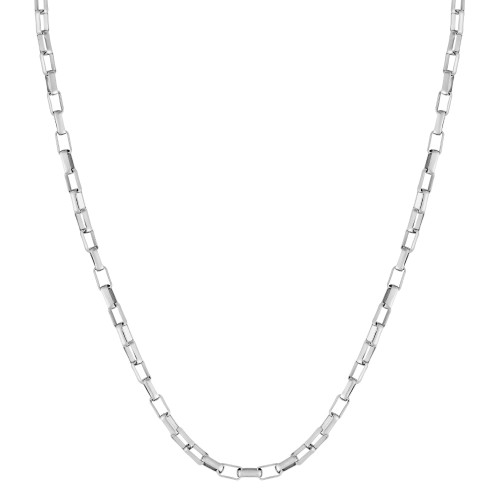 Corrente de Aço Elos Retangulares 3.00mm 50cm