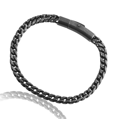 Pulseira de Aço Groumet 5.0mm 21cm