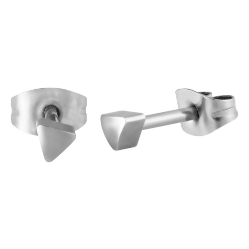 Brinco Aço Mini Triângulo