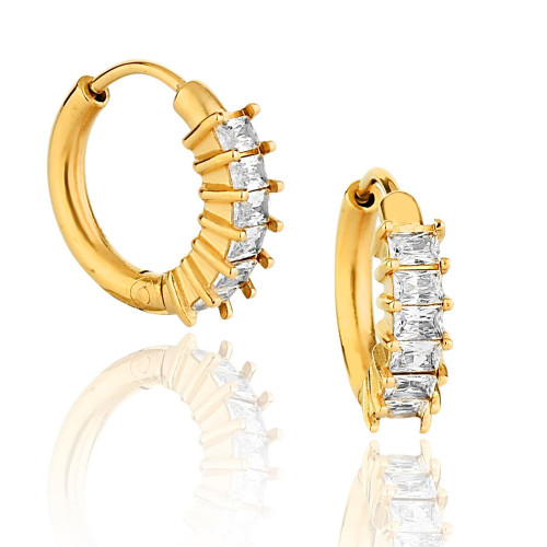 Brinco de Aço Argola Festa 15mm IPG