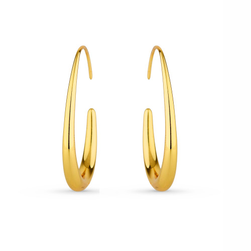Brinco de Aço Argola Estilo IPG  30mm