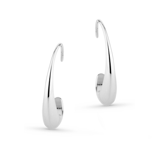 Brinco de Aço Argola  Estilo 30x20mm