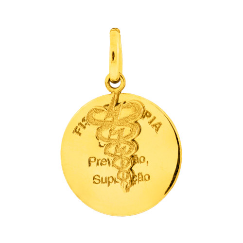 Pingente de Aço Profissão Fisioterapia IPG