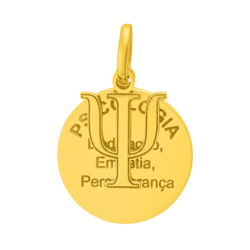 Pingente de Aço Profissão Psicologia IPG