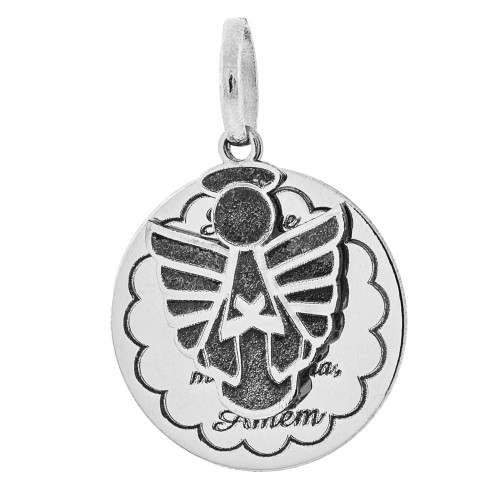 Pingente de Aço Santo Anjo Coleção For Me 18mm