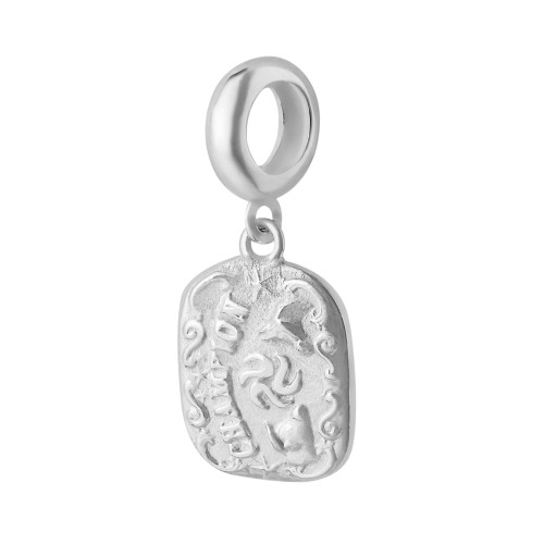 Berloque de Prata Fivela Coleção Agro 12x9mm