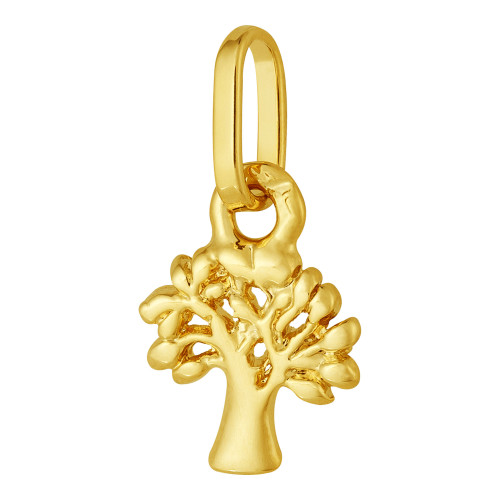 Pingente Árvore da Vida Prata Revestida 18k-1