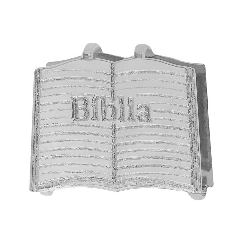 Pingente Aço Hit Bíblia 16.5mm