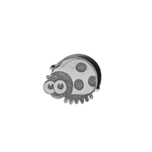 Pingente Aço Hit Joaninha 16.5mm