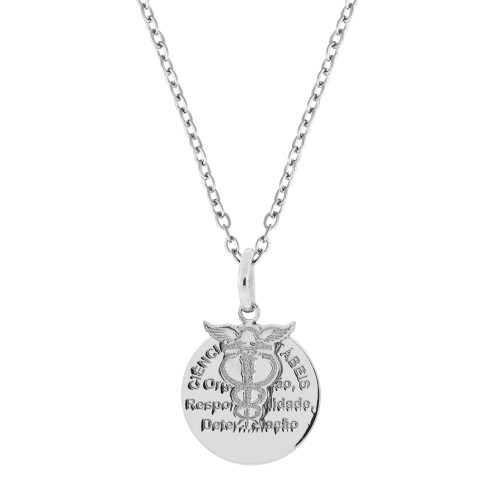 Colar de Aço da Profissão Ciências Contábeis 50cm