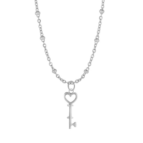 Colar de Aço Conquista 45cm