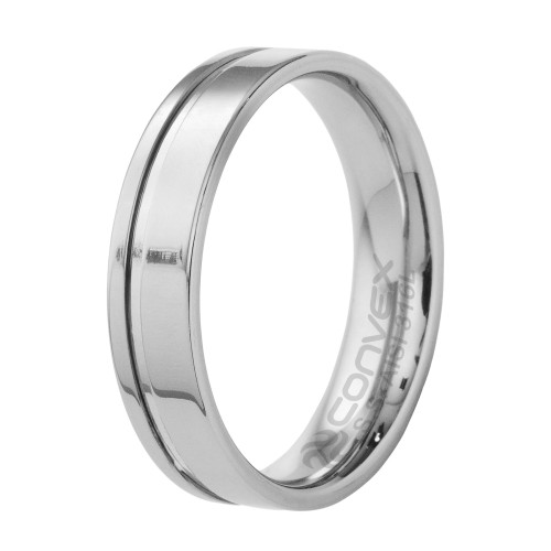 Aliança Aço Plus Light 6mm