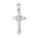 Cruz de Aço São Bento 34x20mm