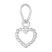 Pingente Prata Mini Coração Vazado Bolinha-1